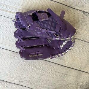 Franklin Purple Baseball Glove